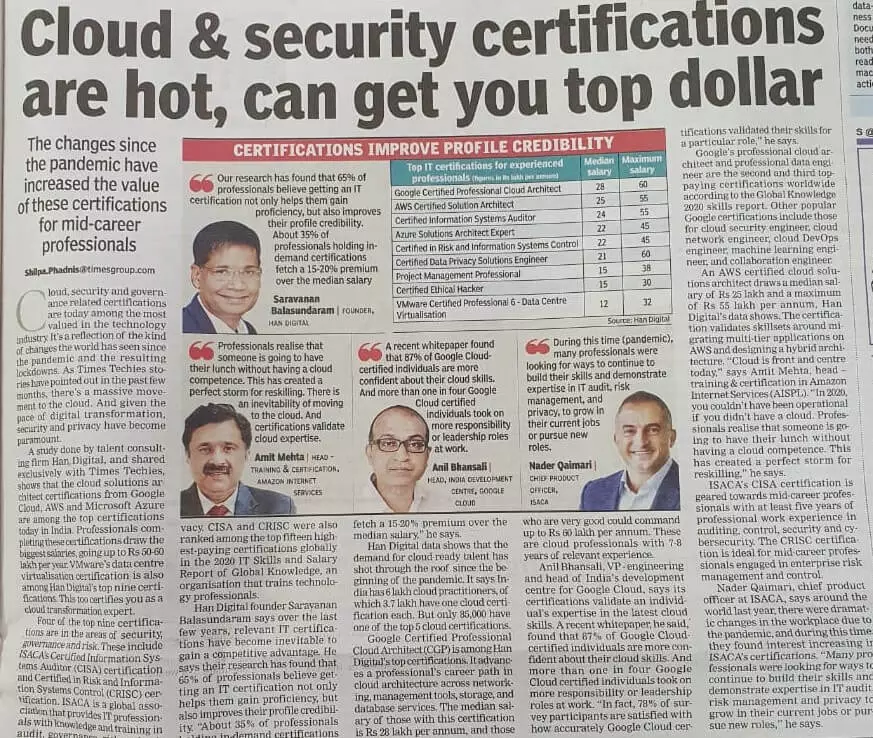 cloud-&-security-certifications are hot, can get you top dollor